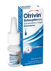 Otrivin Schnupfen 0,1%: Befreiteres Atmen durch die Nase