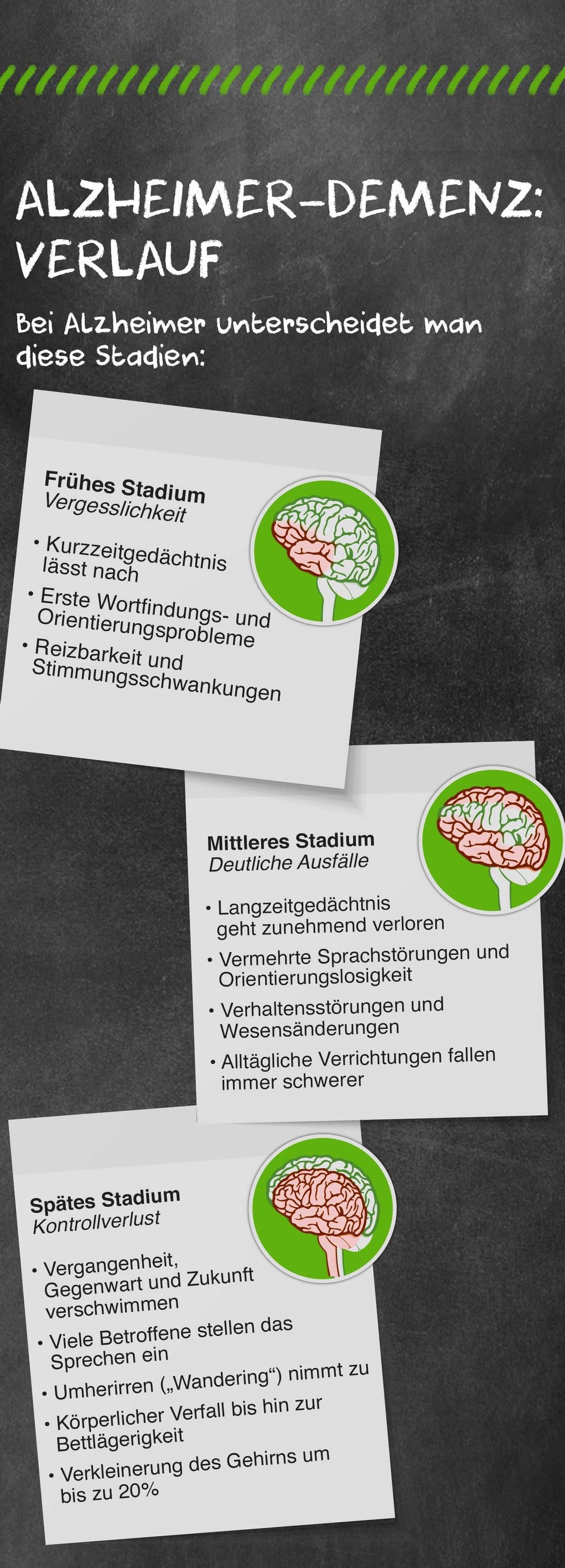 Demenz: Steckbrief