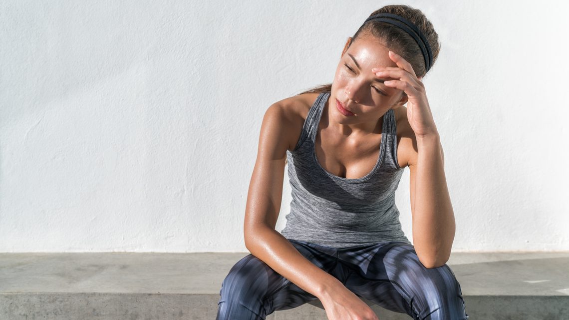 Menschen, die (zu) viel Sport treiben