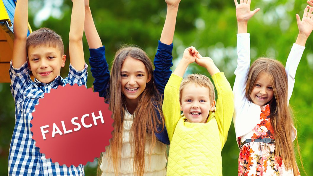 Kinder und Jugendliche sind nicht betroffen