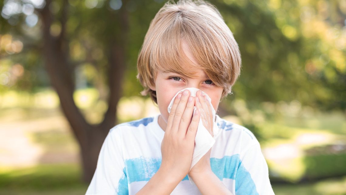 Heuschnupfen bei Kindern: Symptome