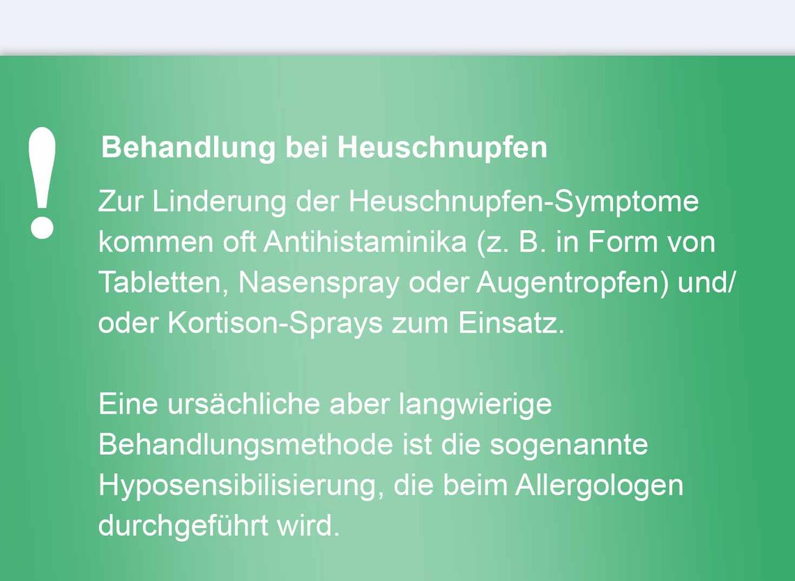 Steckbrief Heuschnupfen