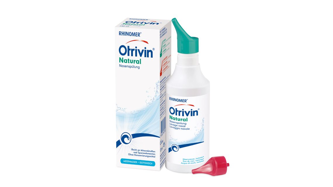 Otrivin Natural Nasenspülung – die natürliche Nasenspülung