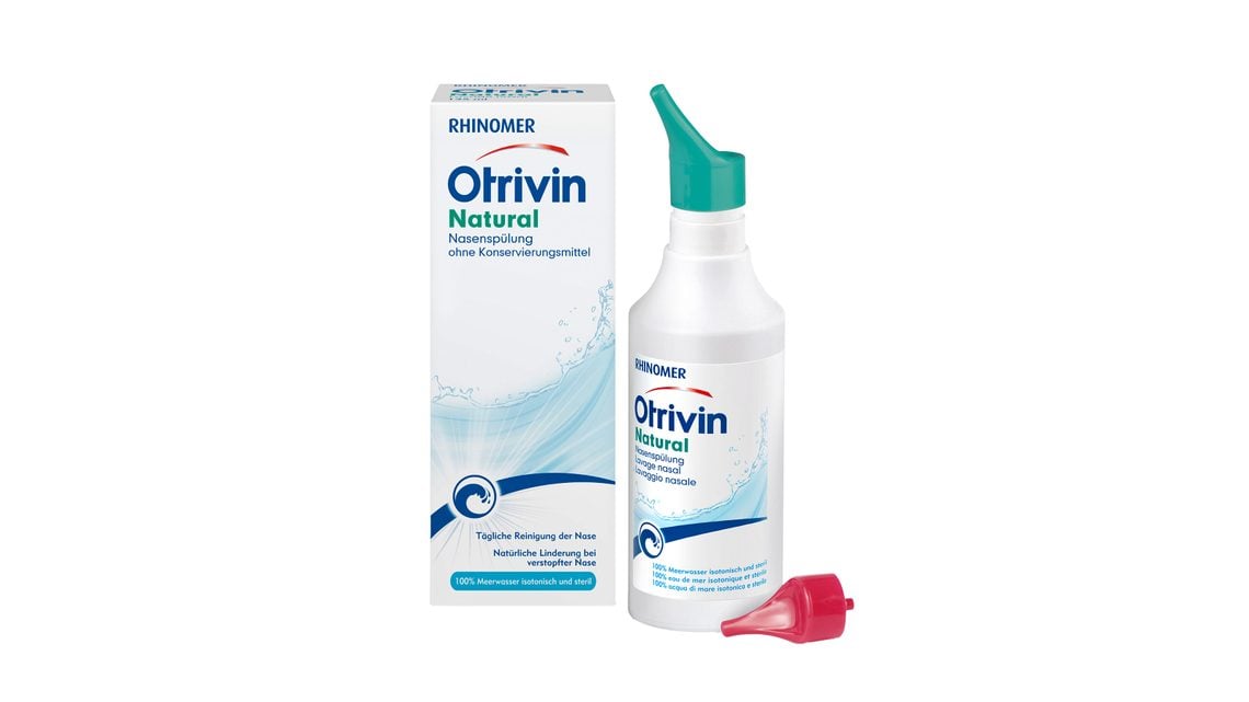 Otrivin Natural Nasenspülung – die natürliche Nasenspülung