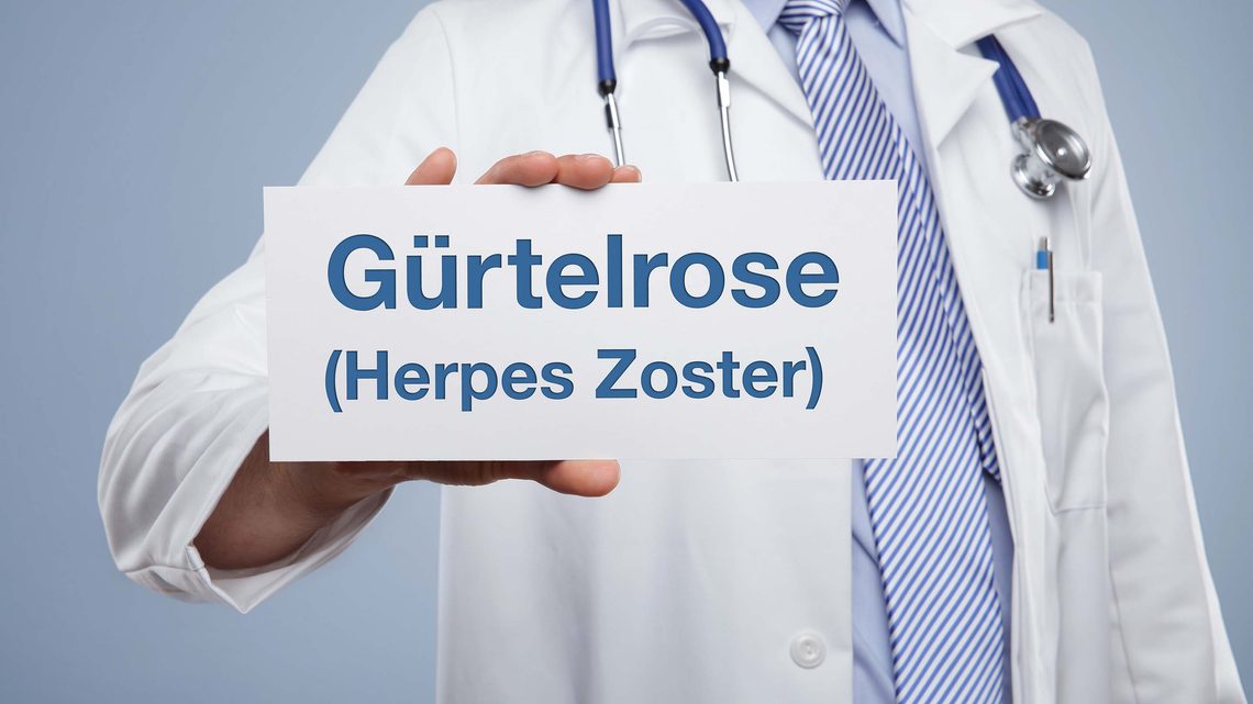 Nervenschmerzen durch Gürtelrose