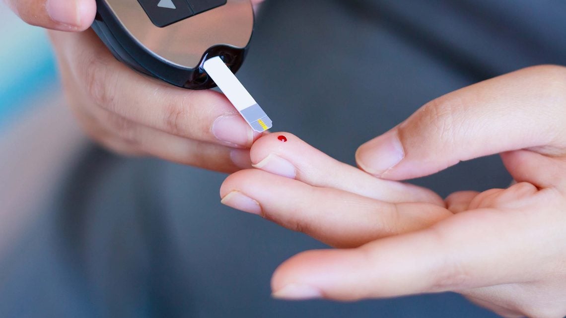 Schlecht eingestellter Diabetes mellitus