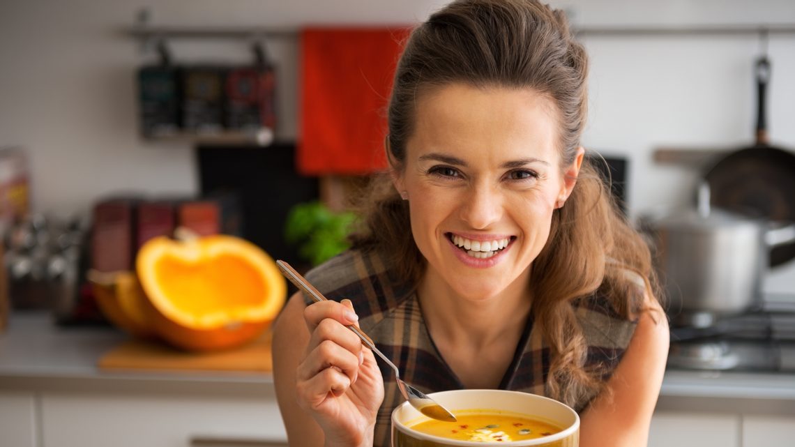 Kleine Mahlzeiten, langsam essen