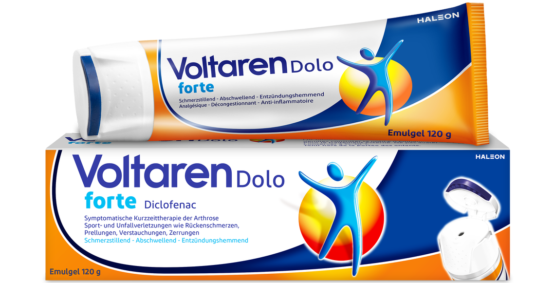 Voltaren Dolo mit der Forte-Formel