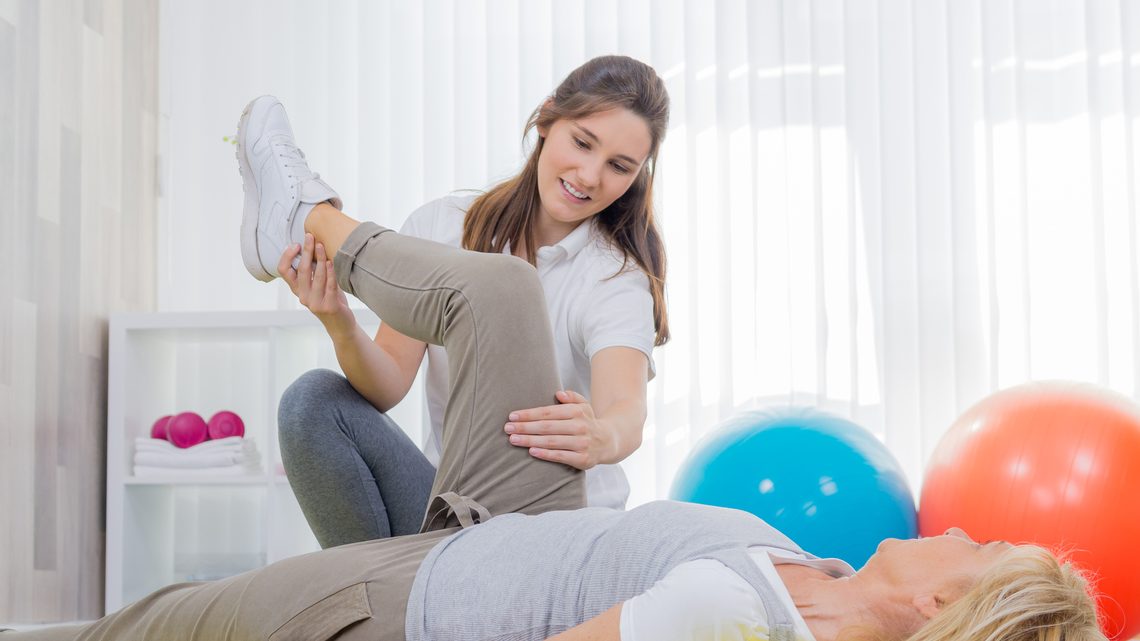 Sanfte Bewegung und Physiotherapie