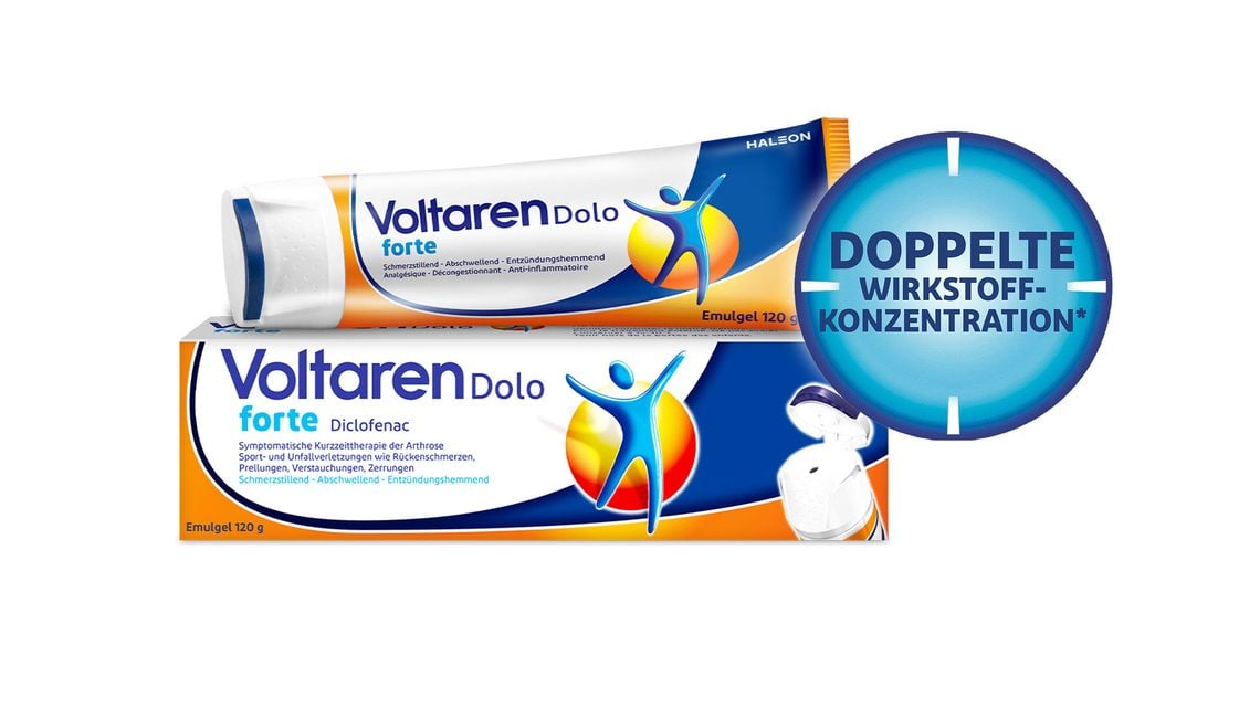 Voltaren Dolo mit der Forte-Formel